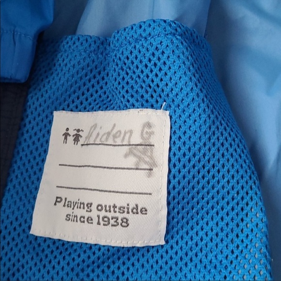 *SOLD* boys Columbia Jacket'like new Sz 2T blue worn once on trip - Picture 2 of 3